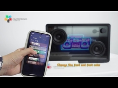 Stéréo Fancier haut-parleur Bluetooth transparent